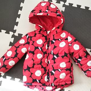 【値下げ】marimekko マリメッコ　98cm 子供用ダウン