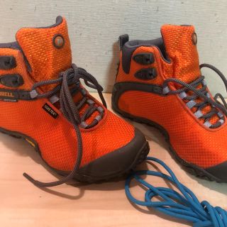 メレル(MERRELL)の◆ メレル カメレオン◆GORE-TEX トレッキングシューズ◆23.5cm美品(登山用品)