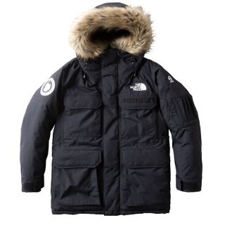 ザノースフェイス(THE NORTH FACE)のXS ノースフェイス サザンクロスパーカ ブラック 黒(ダウンジャケット)