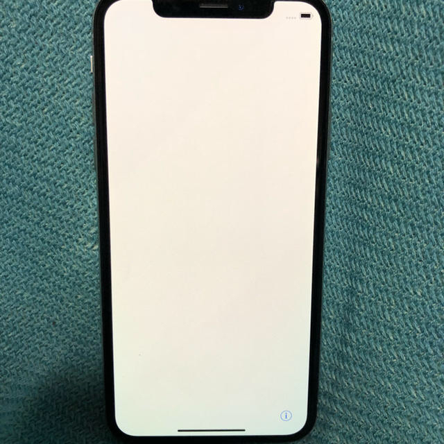 iPhone X シルバー256GB - スマートフォン本体