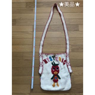 ヒステリックグラマー(HYSTERIC GLAMOUR)の美品 ヒステリックグラマー ニット バッグ(ショルダーバッグ)