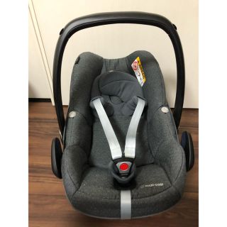 マキシコシ(Maxi-Cosi)のマキシコシ ペブル スパークリンググレイ チャイルドシート(自動車用チャイルドシート本体)