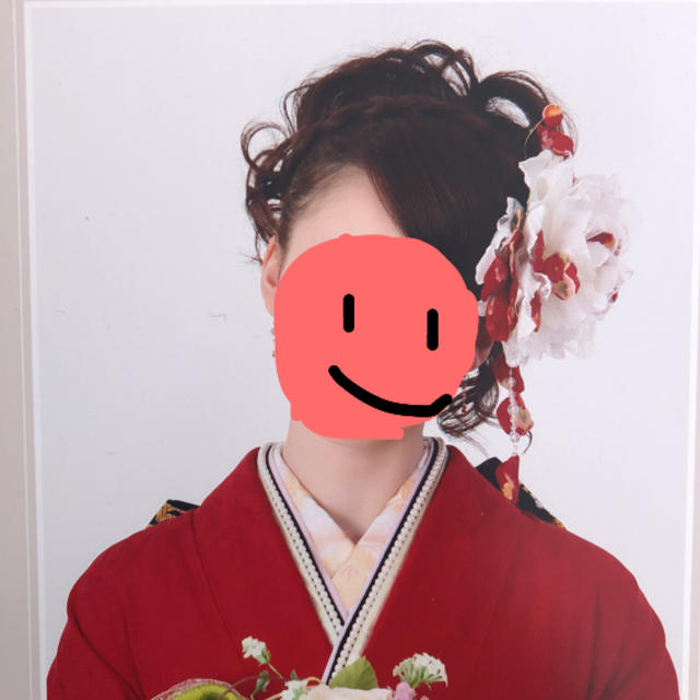 ふりふ(フリフ)の成人式　結婚式 和装 着物 小物 花 ヘアアクセ レディースの水着/浴衣(和装小物)の商品写真