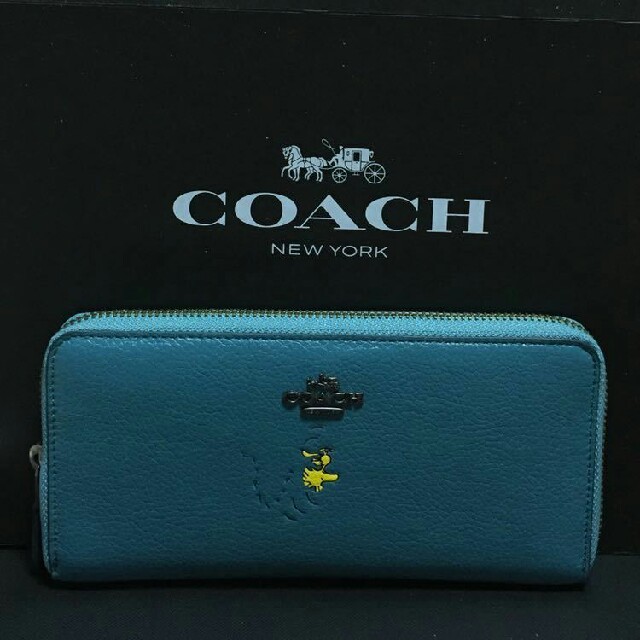 COACH - COACH コーチ】長財布 スヌーピーコラボ ウッドストック YKKファスナー の通販 by リナ's shop｜コーチならラクマ