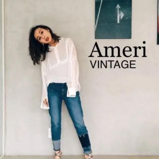 アメリヴィンテージ(Ameri VINTAGE)のマルチカラーヘムデニム(デニム/ジーンズ)