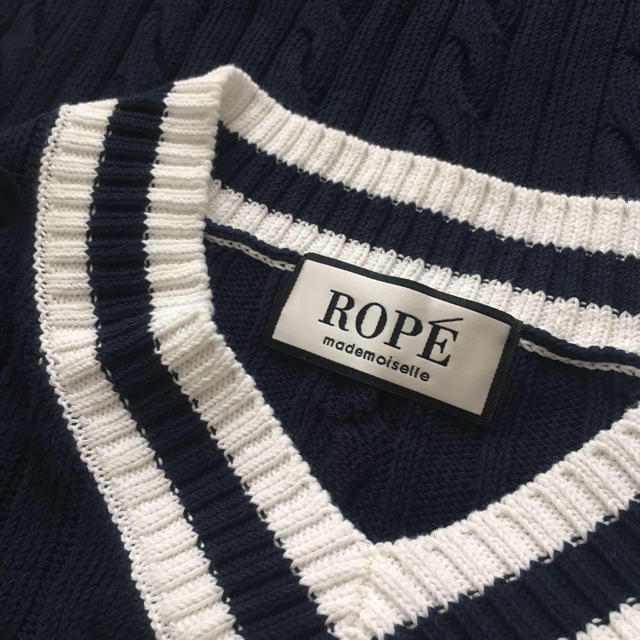 ROPE’(ロペ)のROPE ケーブルニットシャツ レディースのトップス(ニット/セーター)の商品写真