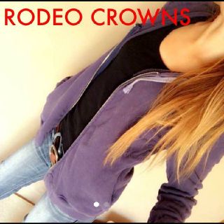 ロデオクラウンズ(RODEO CROWNS)のロデオ ネイビージップアップパーカー(パーカー)