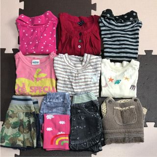 ベビーギャップ(babyGAP)の値下げしました‼︎ 女の子 まとめ売り 80(Ｔシャツ)