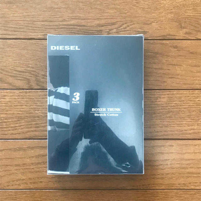 DIESEL(ディーゼル)のXS 新品 ディーゼル DIESEL ボクサーパンツ 三枚セット 人気のブラック メンズのアンダーウェア(ボクサーパンツ)の商品写真