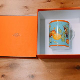 エルメス(Hermes)のエルメス マグカップ  シエスタアイランド 難あり(グラス/カップ)