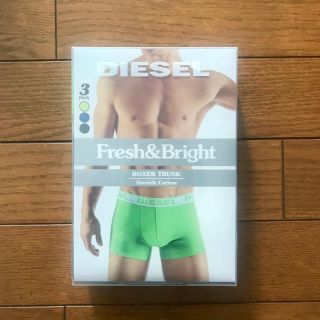 ディーゼル(DIESEL)のS 新品 ディーゼル DIESEL ボクサーパンツ 三枚セット！(ボクサーパンツ)