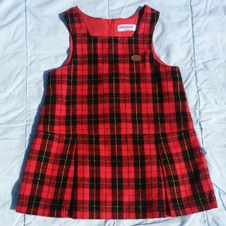 ミキハウス(mikihouse)の最終値下☆極美品☆ミキハウス可愛いジャンパースカート☆90㎝(ワンピース)