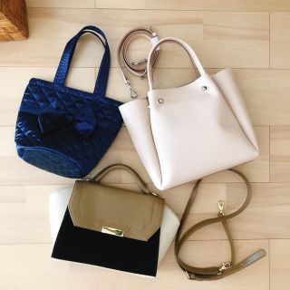 ザラ(ZARA)の新品バック3点セット 値引きしました(トートバッグ)