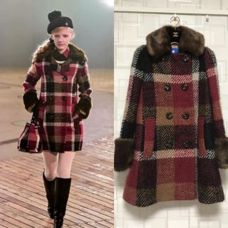 バーバリーブルーレーベル(BURBERRY BLUE LABEL)の美品 ブルーレーベル クレストブリッジ   コート(ロングコート)