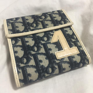 クリスチャンディオール(Christian Dior)のDiorロゴ三つ折り財布(財布)