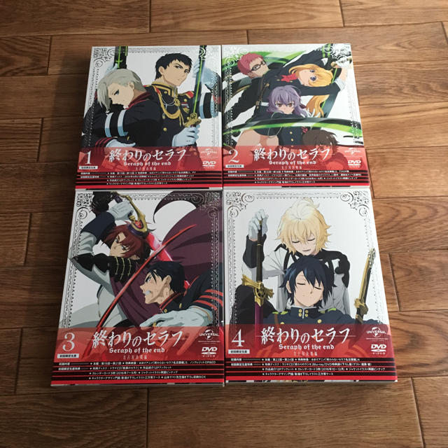 終わりのセラフ 名古屋決戦編 Dvdbox初回限定版の通販 By ゆきち S Shop ラクマ