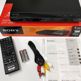 ソニー SONY DVDプレーヤー ブラック DVP-SR20 BC