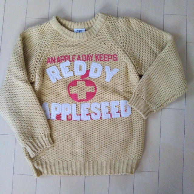 REDDY APPLESEED(レディーアップルシード)のREEDY APPLE SEED　ニット キッズ/ベビー/マタニティのキッズ服女の子用(90cm~)(ニット)の商品写真