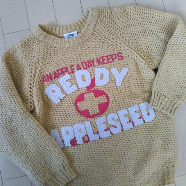 REDDY APPLESEED(レディーアップルシード)のREEDY APPLE SEED　ニット キッズ/ベビー/マタニティのキッズ服女の子用(90cm~)(ニット)の商品写真