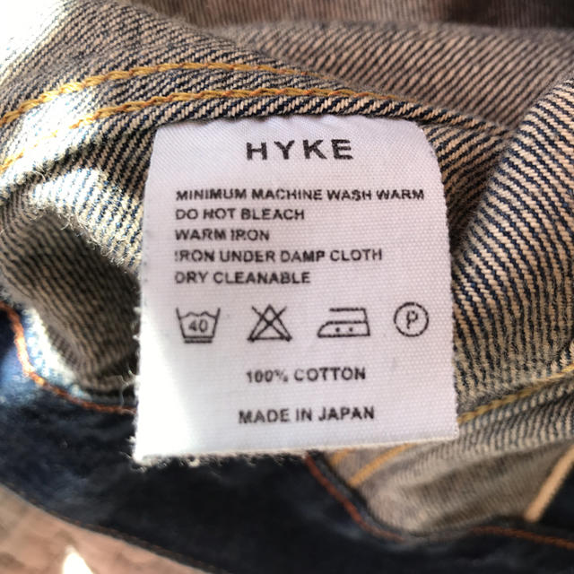 HYKE(ハイク)の[ぱんだ9855様専用]HYKE  Gジャン type3 レディースのジャケット/アウター(Gジャン/デニムジャケット)の商品写真