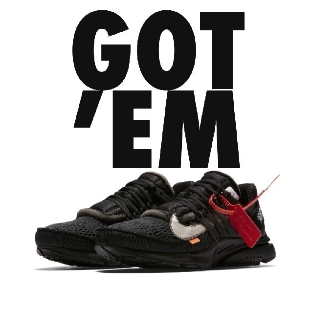 格安販売の NIKE - 26.0cm nike air presto off-white スニーカー 格安販売の NIKE - 26.0cm nike air presto off-white スニーカー