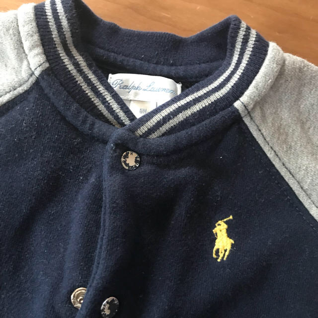 Ralph Lauren(ラルフローレン)のラルフローレン ジャージ&ベロア キッズ/ベビー/マタニティのベビー服(~85cm)(ロンパース)の商品写真