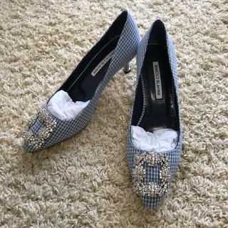 マノロブラニク(MANOLO BLAHNIK)のMANOLO BLAHNIKマノロブラニクハンギシパンプス(ハイヒール/パンプス)