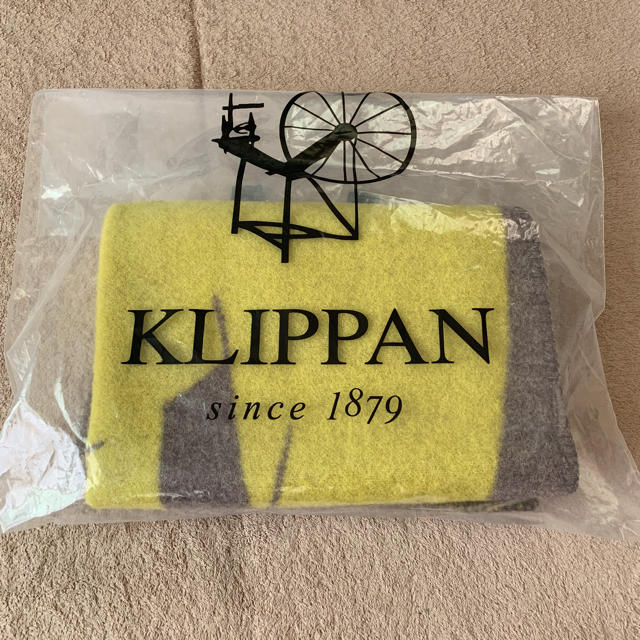 KLIPPAN(クリッパン)のscope KLIPPANウールブランケット  インテリア/住まい/日用品のインテリア/住まい/日用品 その他(その他)の商品写真