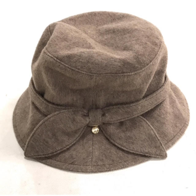 Furla(フルラ)のFURLA カシミヤ混 ハット 帽子 美品 レディースの帽子(ハット)の商品写真