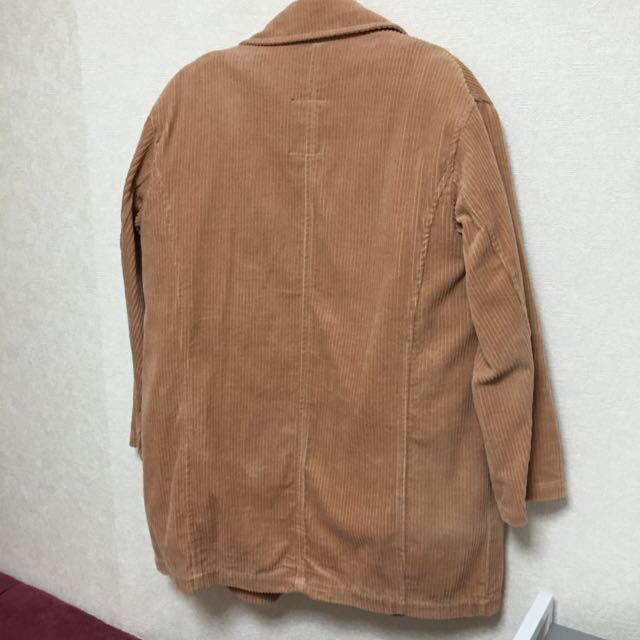 w closet(ダブルクローゼット)のサーモンピンクのコート レディースのジャケット/アウター(ロングコート)の商品写真