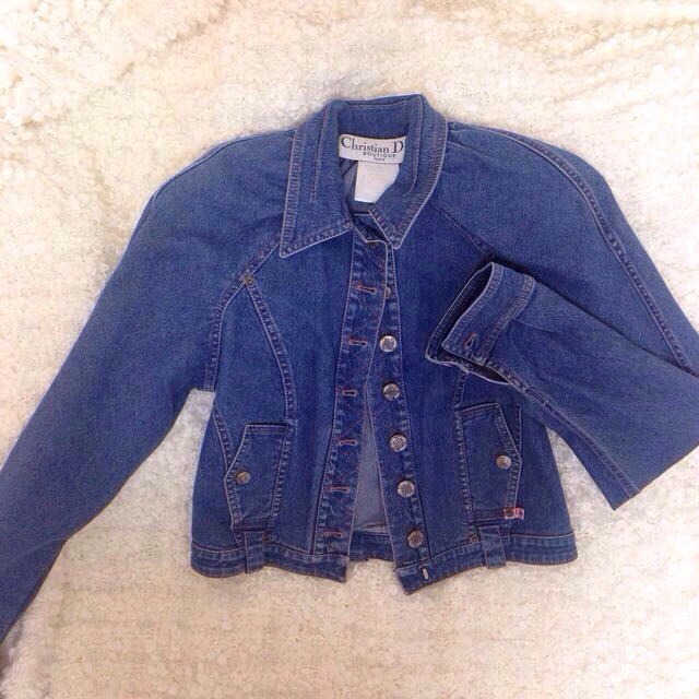 Christian Dior(クリスチャンディオール)のdenimjacket❤︎vintage レディースのジャケット/アウター(Gジャン/デニムジャケット)の商品写真