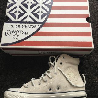 コンバース(CONVERSE)のmomo様専用 コンバース オールスター スエード  白 6H 25cm(スニーカー)