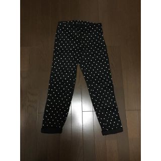 ユニクロ(UNIQLO)の★UNIQLO★ドット★レギンス★パンツ★美品★(スキニーパンツ)