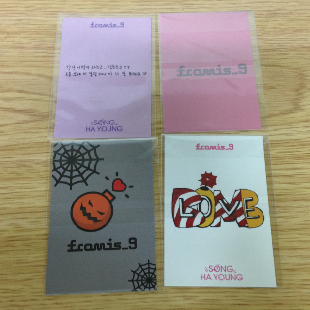 fromis_9 ソンハヨン サノク サイン会 ハロウィン トレカ