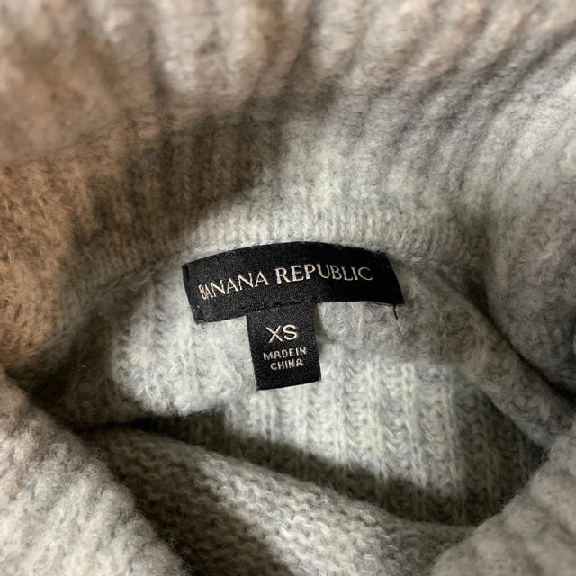 Banana Republic(バナナリパブリック)のchar様専用バナナリパブリック グレーハイネックニット レディースのトップス(ニット/セーター)の商品写真