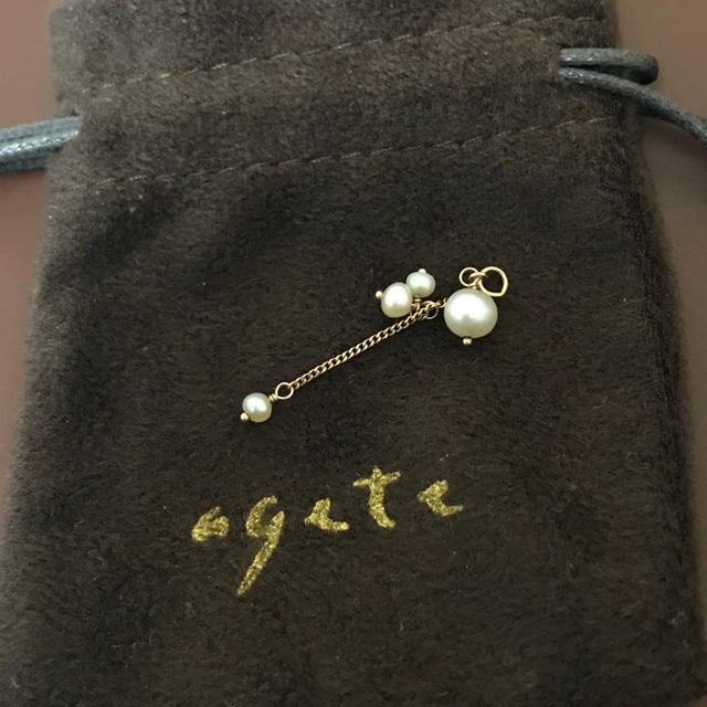 agete(アガット)のアガット agete ピアス イヤリング チャーム レディースのアクセサリー(チャーム)の商品写真