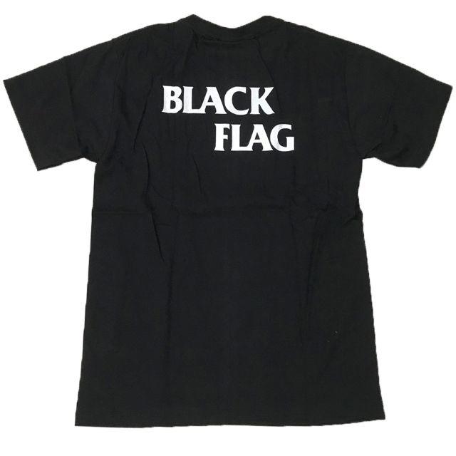 BLACK FLAG/ブラックフラグ　プリントＴシャツ　ブラック　Ｍ　男女兼用 レディースのトップス(Tシャツ(半袖/袖なし))の商品写真