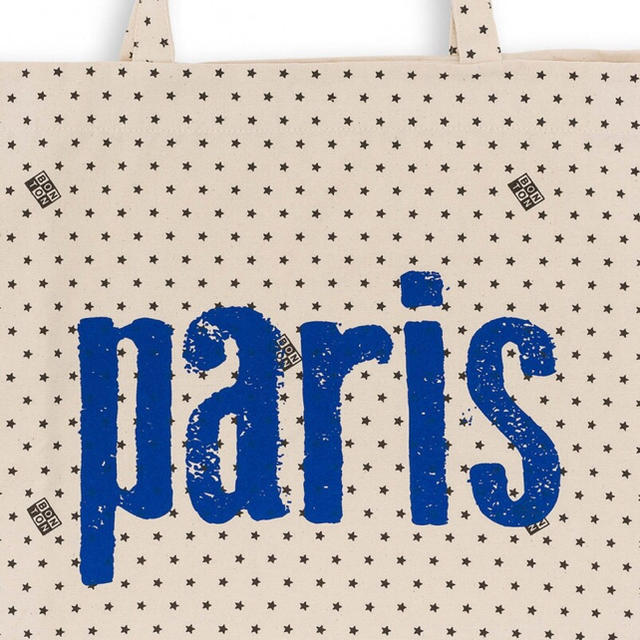 こどもビームス(コドモビームス)の新品未使用 ボントン Paris トートバッグ キッズ/ベビー/マタニティのこども用バッグ(トートバッグ)の商品写真