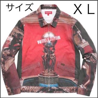 シュプリーム(Supreme)のスカーフェイス The World Is Yours デニム ジャケット ＸＬ(Gジャン/デニムジャケット)