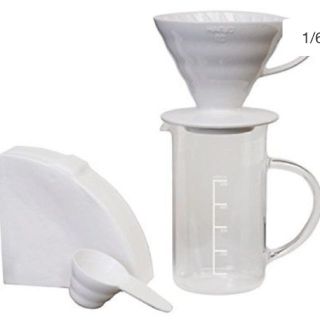 ハリオ(HARIO)のv60 dripper & beaker set(調理道具/製菓道具)