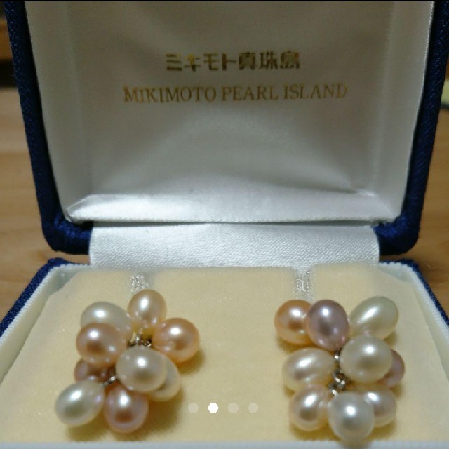 MIKIMOTO(ミキモト)のtomonnn様専用   MIKIMOTO 淡水パールピアス レディースのアクセサリー(ピアス)の商品写真