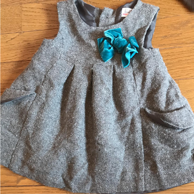 ZARA KIDS(ザラキッズ)のZARA baby ウールワンピース 74㎝ ワンピのみ★値下げしました★ キッズ/ベビー/マタニティのベビー服(~85cm)(ワンピース)の商品写真