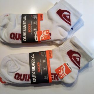 クイックシルバー(QUIKSILVER)の最安値！QUIKSILVER靴下6足セット！(ソックス)