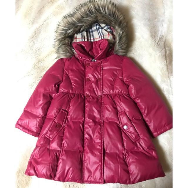 BURBERRY(バーバリー)のバーバリー キッズ ダウンジャケット 100 キッズ/ベビー/マタニティのキッズ服女の子用(90cm~)(コート)の商品写真