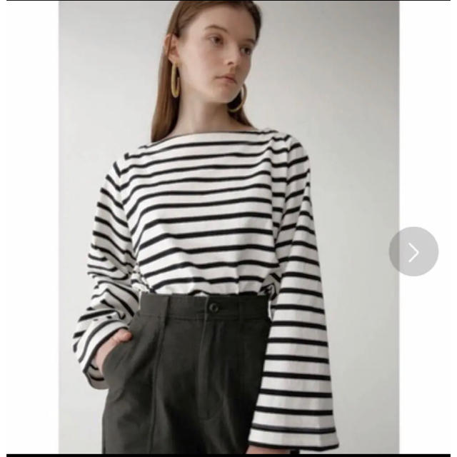 moussy(マウジー)のmoussy LOOSE SLEEVE TOP レディースのトップス(カットソー(長袖/七分))の商品写真