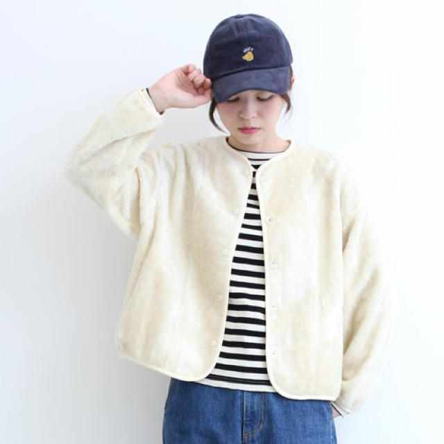 Dot&Stripes CHILDWOMAN(ドットアンドストライプスチャイルドウーマン)のDot＆Stripes トイプードル起毛ジャケット レディースのジャケット/アウター(ブルゾン)の商品写真