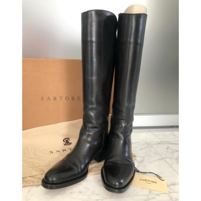 SARTORE(サルトル)の⚠️専用です⚠️美品 サルトル ロングブーツ ブラック レディースの靴/シューズ(ブーツ)の商品写真