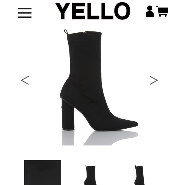 Yellow boots(イエローブーツ)のYELLO boots/Black/M size レディースの靴/シューズ(ブーツ)の商品写真