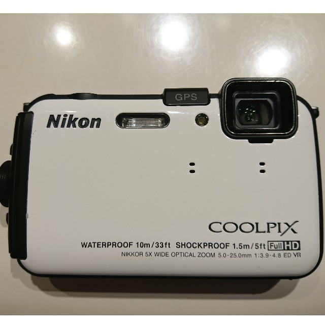 Nikon COOLPIX AW100 水中  ホワイト