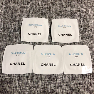 シャネル(CHANEL)の新品・未使用サンプル CHANEL シャネル  ブルー  セラム  アイ ５枚(美容液)